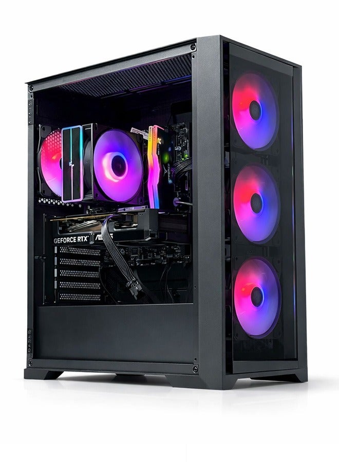 Game Sekret Blitz Gaming PC - Intel Core i5-12400F | GeForce RTX 5050 8GB GPU | 16GB DDR4 RAM-1TB NVMe SSD | Air Cooler-H610 MB-650W 80+ PSU | WiFi-Bluetooth-Windows 11 Pro | Game Sekret Desktop Computer | 1 Year Warranty - Image 1